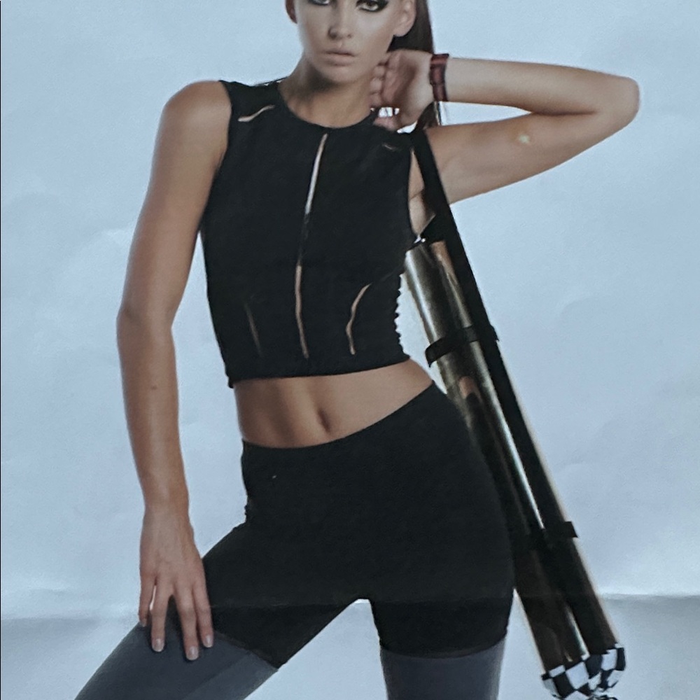 Four way stretch Athletic top Athleisure style Moisture wicking Cooling fabric